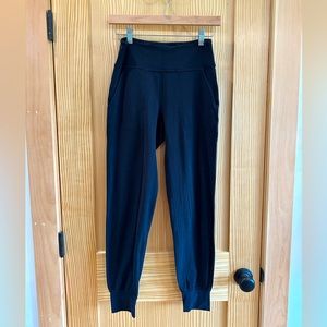 lululemon align high-rise joggers, *full length, black, size 6